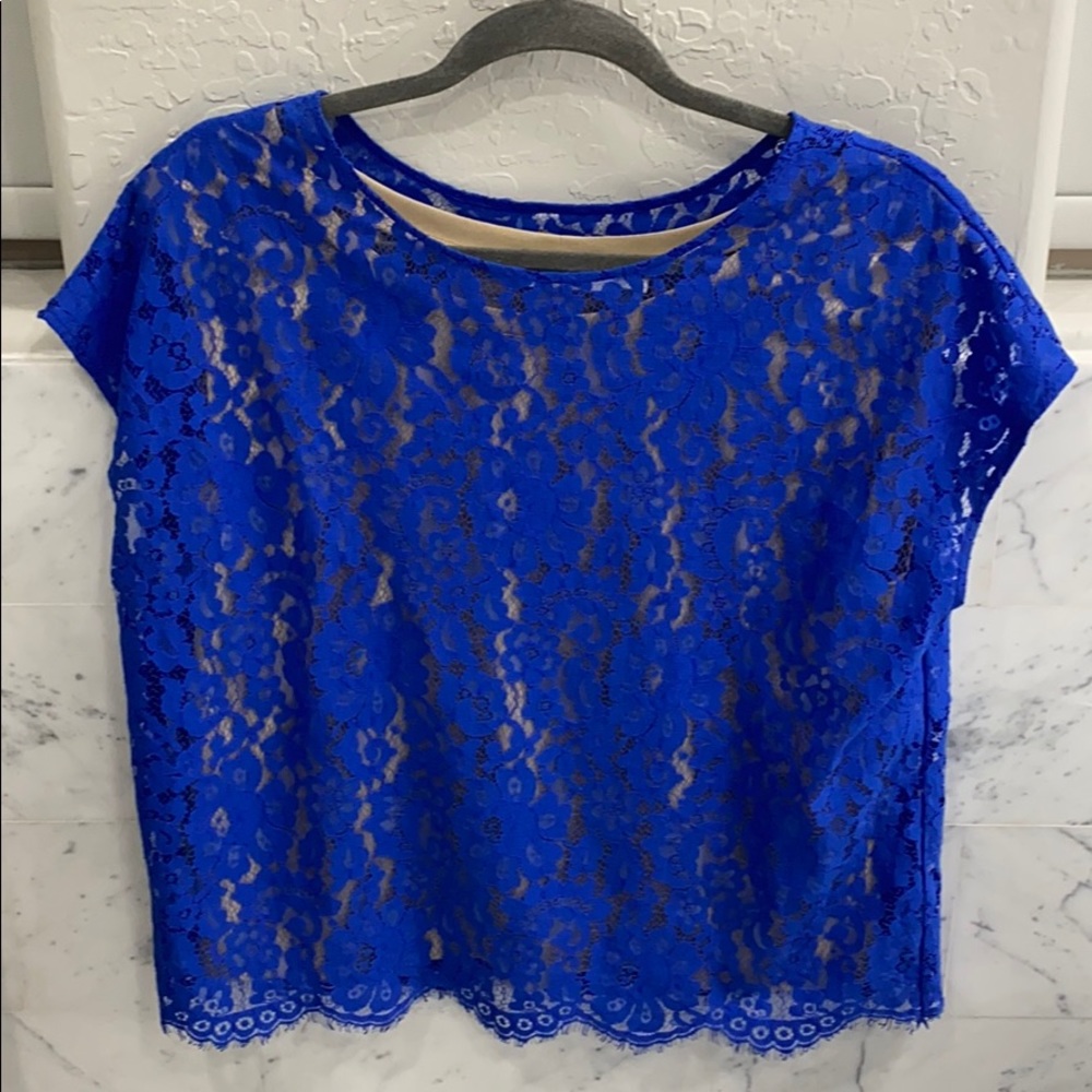Robert Rodriguez lace blouse Sz 6